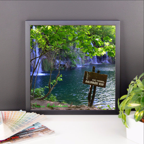 Plitvice Falls, Framed Art, - Explore Dream Discover