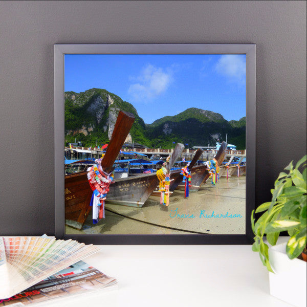 Phi Phi Long Tails, Framed Art, - Explore Dream Discover