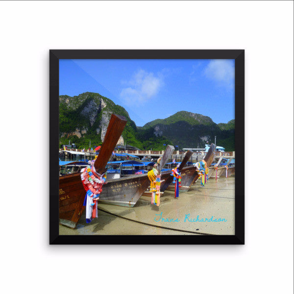 Phi Phi Long Tails, Framed Art, - Explore Dream Discover