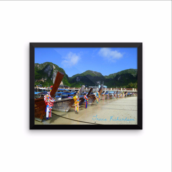 Phi Phi Long Tails, Framed Art, - Explore Dream Discover