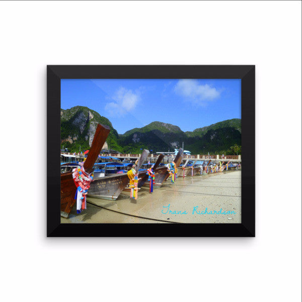 Phi Phi Long Tails, Framed Art, - Explore Dream Discover
