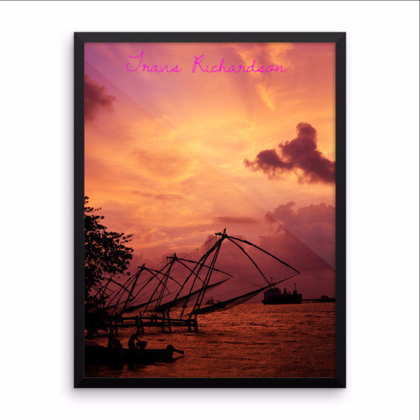 Kerala Twilight, Framed Art, - Explore Dream Discover