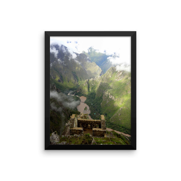 Huayna Picchu Perch, Framed Art, - Explore Dream Discover