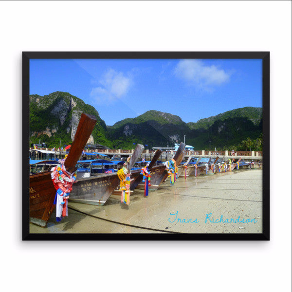 Phi Phi Long Tails, Framed Art, - Explore Dream Discover