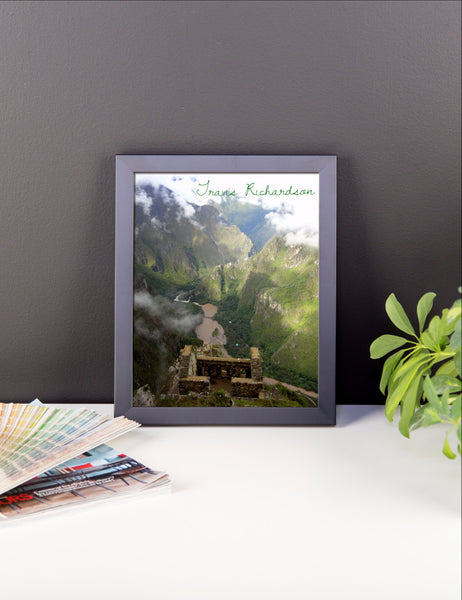 Huayna Picchu Perch, Framed Art, - Explore Dream Discover